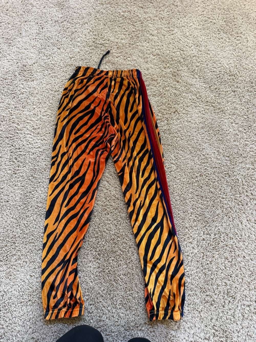 Aviator nation classic velvet stripe sweatpants - tiger - Picture 4 of 4